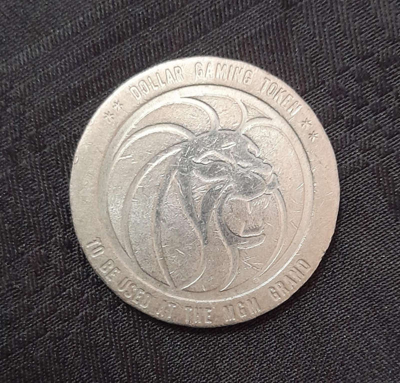 MGM Grand $1 Reno Gaming Token 1984