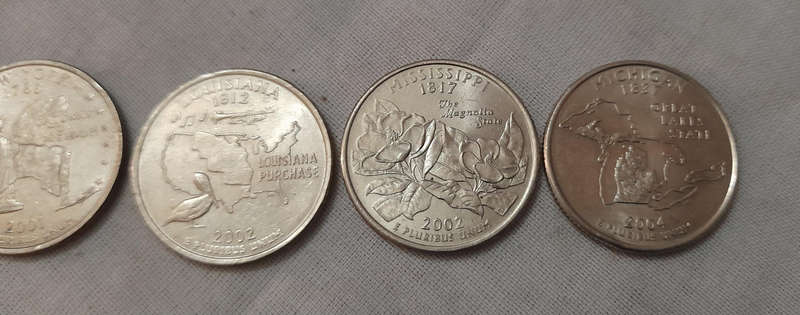 1/4 Dollar "Washington Quarter" Coin Lot
