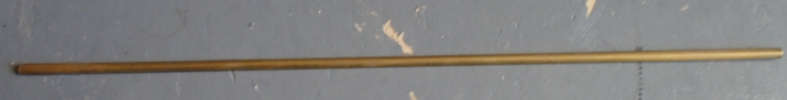 K&S ENGINEERING - 4.8 X 23.1 X 300mm BRASS HALF ROUND BAR