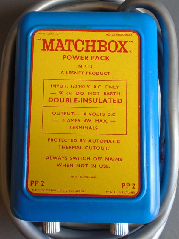 MATCHBOX - 10V TRANSFORMER, BOXED