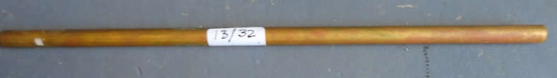 K&S ENGINEERING -11/32" X 300mm BRASS PIPE