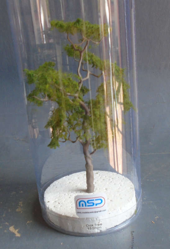 MSP HO SCALE - 150mm OAK TREE, CARDED