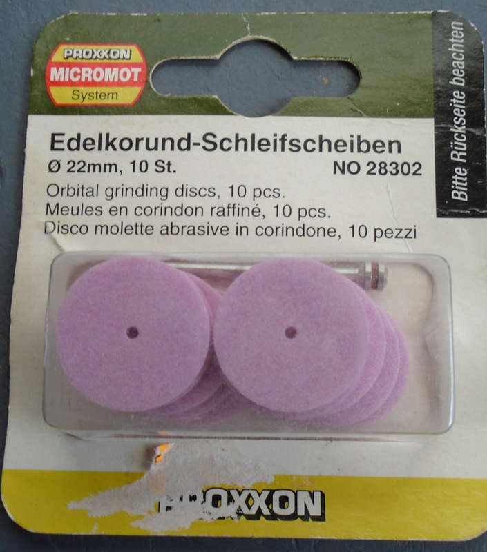 PROXXON - 28302 10 X ORBITAL GRINDING DISCS - NEW OLD STOCK,CARDED