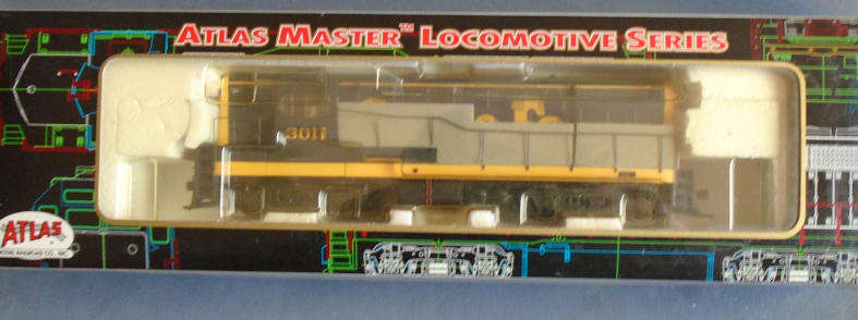 ATLAS MASTER SERIES HO SCALE - H16-44 DIESEL LOCO W/FACTORY FITTED DCC, BOXED