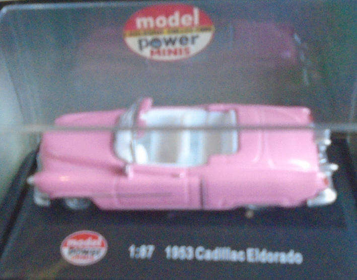 MODEL POWER HO SCALE - 1953 CADDILAC ELDORADO, BOXED