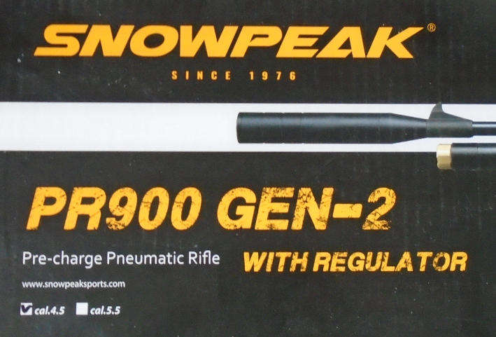 SNOWPEAK PR900 GEN-2 PNEUMATIC AIR RIFLE, SEE DISCRIPTION BELOW