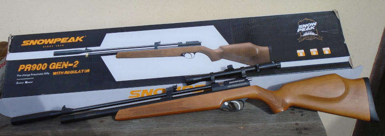 SNOWPEAK PR900 GEN-2 PNEUMATIC AIR RIFLE, SEE DISCRIPTION BELOW
