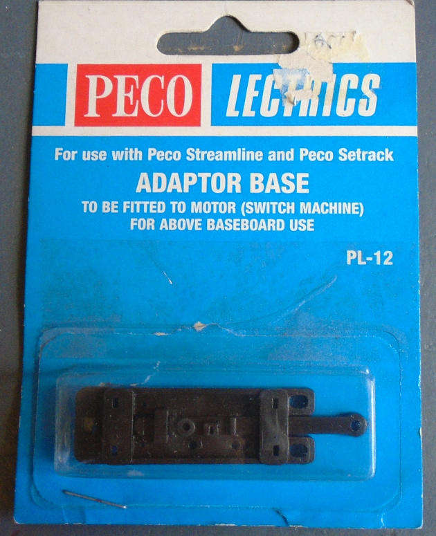 PECO HO SCALE - ADAPTER BASE, CARDED