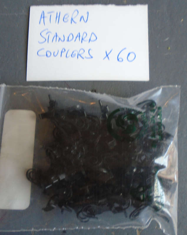 ATHEARN HO SCALE - 60 X STANDARD COUPLINGS