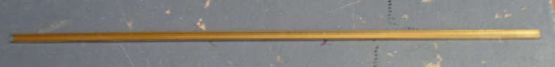 K&S ENGINEERING - 3 X 3mm X 300mm BRASS SQUARE ROD