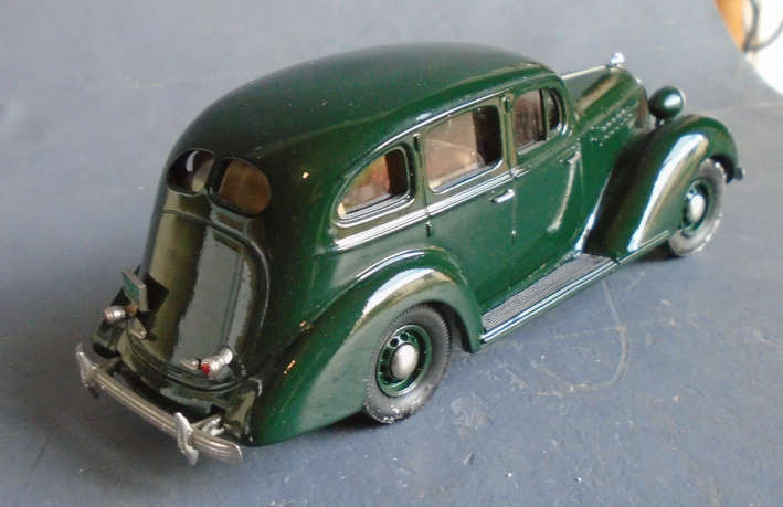 BROOKLIN 1/43 SCALE - 1936 HUDSON TERRAPLANE CUSTOM 4-DOOR SEDAN - BOXED