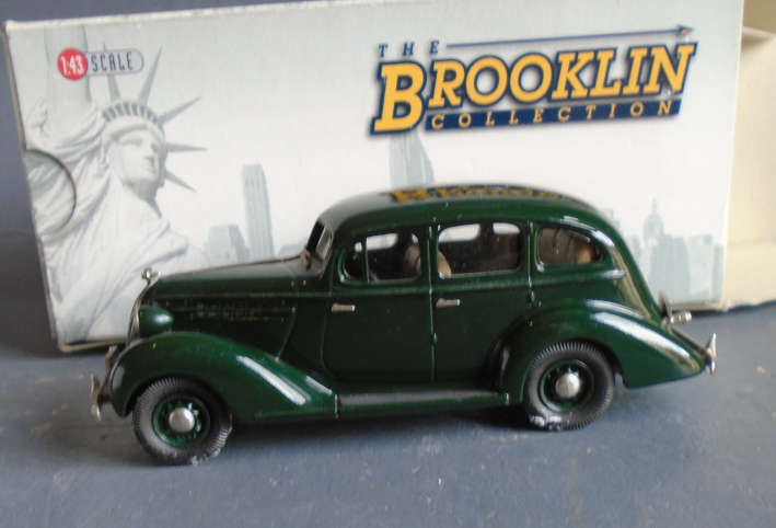 BROOKLIN 1/43 SCALE - 1936 HUDSON TERRAPLANE CUSTOM 4-DOOR SEDAN - BOXED