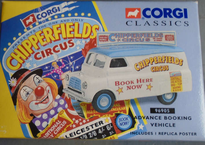 CORGI 1/50 SCALE - ADVANCED BOOKING VEHICLE CHIPPERFIELDS - BOXED