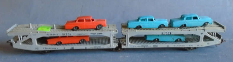 LIMA HO SCALE - ARTICULATED CAR CARRIER AS PER FOTOS