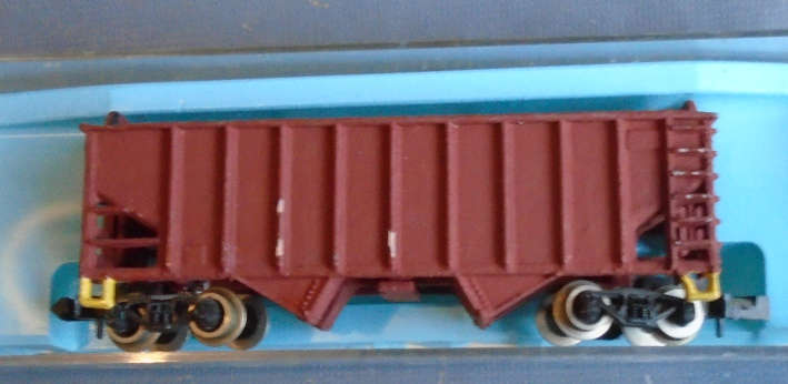 ATLAS N SCALE - 2 BAY HOPPER WAGON, BOXED