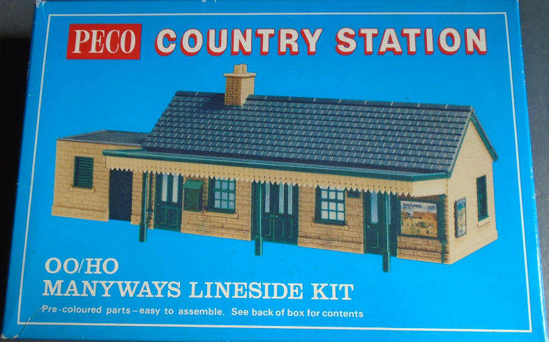 PECO HO/OO SCALE - COUNTRY STATION KIT, BOXED