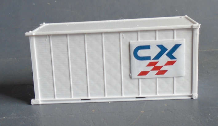 HO SCALE - 20' CX CONTAINER - NEW