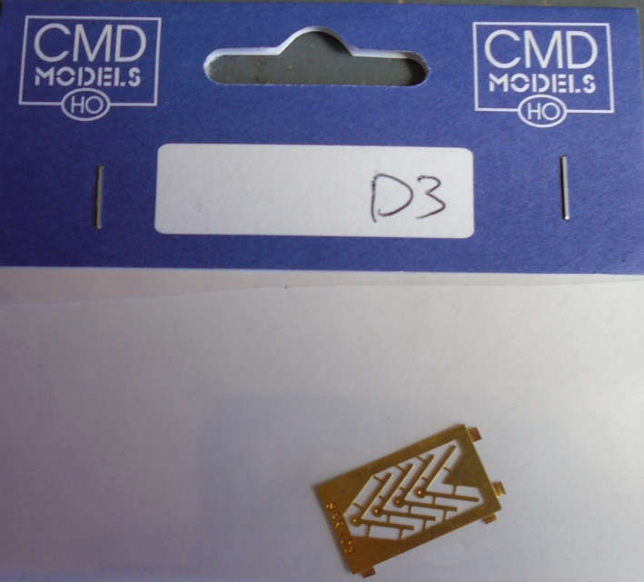 CMD HO SCALE - SAR BRAKE HANGERS PACK