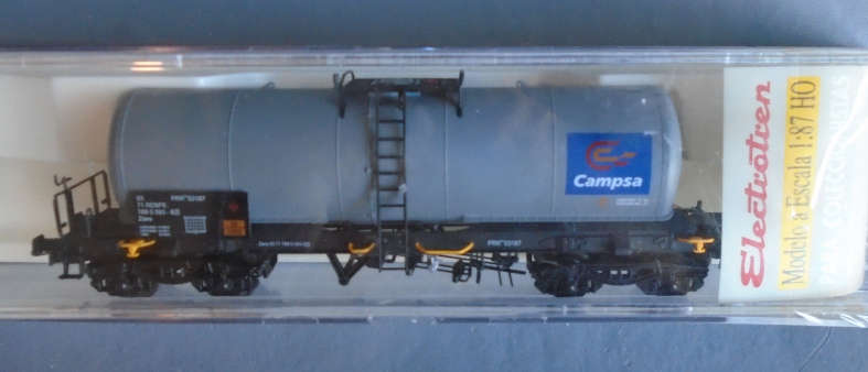 ELECTROTREN HO SCALE - CAMPSA TANK WAGON, BOXED
