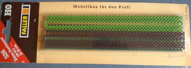 FALLER HO SCALE - FENCING ASSORTMENT 180cm , CARDED