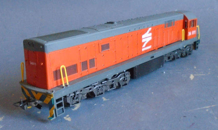 FRATESCHI HO SCALE - SPOORNET CLASS 34 DIESEL LOCO, BOXED