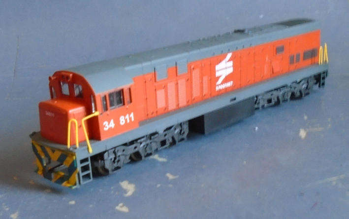 FRATESCHI HO SCALE - SPOORNET CLASS 34 DIESEL LOCO, BOXED