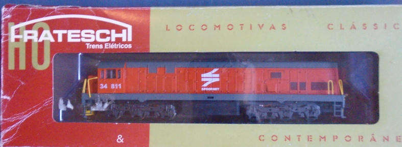 FRATESCHI HO SCALE - SPOORNET CLASS 34 DIESEL LOCO, BOXED