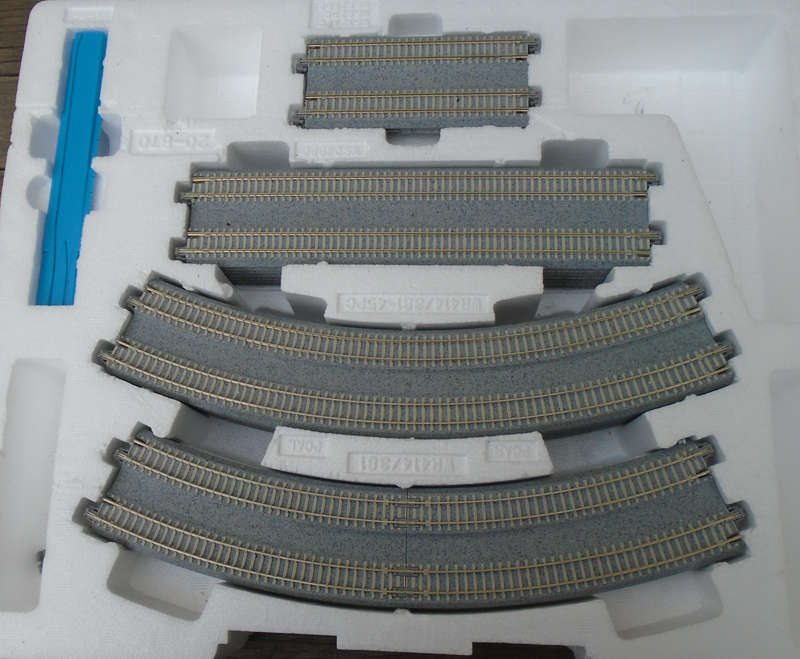 KATO UNITRACK N SCALE - DOUBLE TRACK SET, EXCELLENT BOXED
