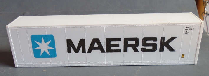 HO SCALE - MAERSK CONTAINER