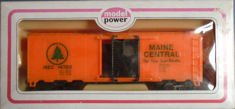 MODEL POWER HO SCALE - MC BOX CAR - BOXED