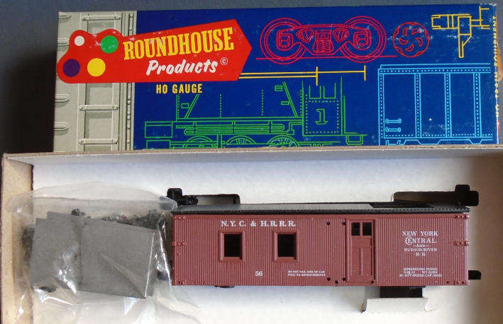 ROUNDHOUSE HO SCALE - NYC CABOOSE KIT, BOXED