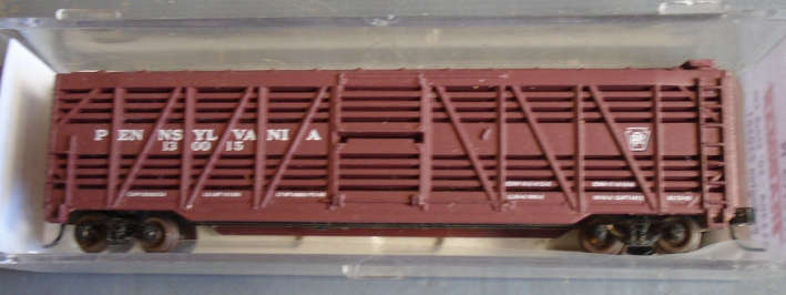 ATLAS N SCALE - PENNSYLVANIA CATTLE WAGON, BOXED