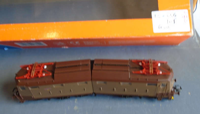 ROCO HO SCALE - FS E646 105 ARTICULATED ELECTRIC LOCO - BOXED