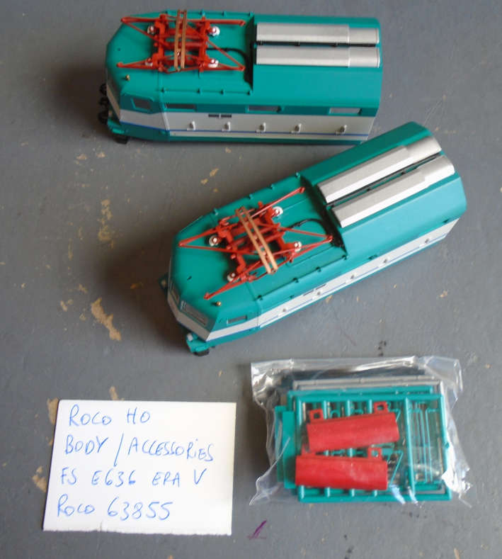 ROCO HO SCALE - BODY/ACCESSORIES FS E636