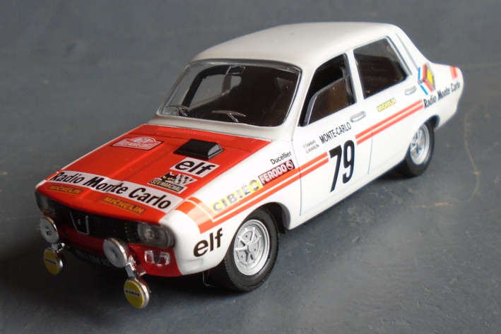 SOLIDO 1/43 SCALE -RENAULT R12 GORDINI RALLY CAR, BOXED