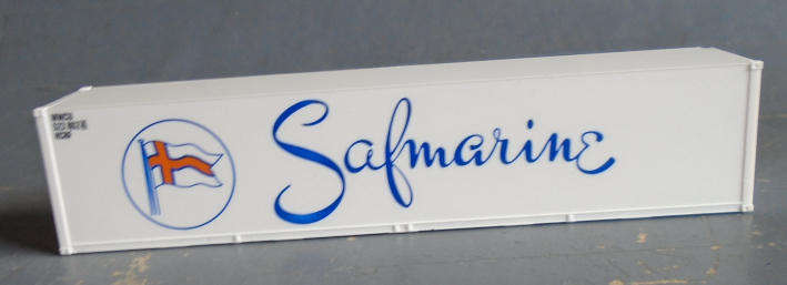 HO SCALE - 60' SAFMARINE CONTAINER