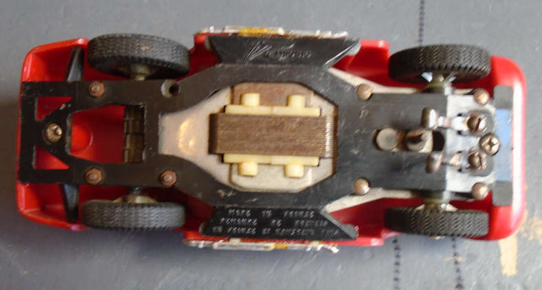 CIRCUET 24 1/32 SCALE - VINTAGE FRENCH SLOT CAR, NOT TESTED