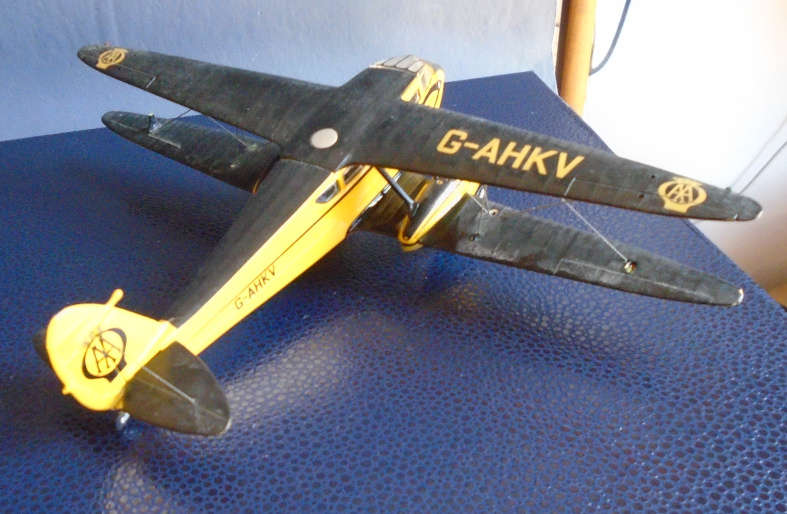 OXFORD 1/72 SCALE - DE HAVILLAND DH89A DRAGON RAPIDE AA PLANE - BOXED