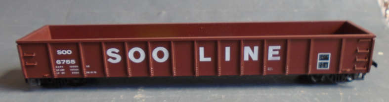 BACHMANN HO SCALE - SOO LINE GONDOLA