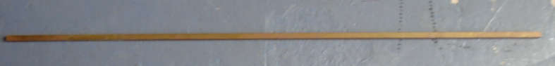 K&S ENGINEERING - 8 X 4 X 300mm BRASS RECTANGULAR