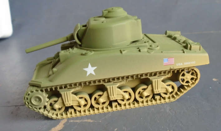 ho scale - US ARMY SHERMAN TANK