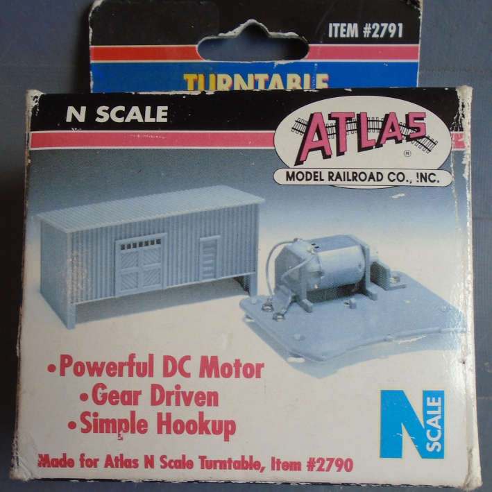 ATLAS N SCALE -TURNTABLE MOTOR, BOXED