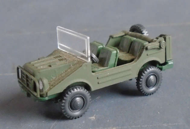 WIKING HO SCALE - VW MUNGA, ARMY