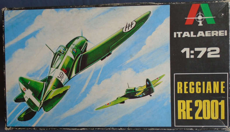ITALAEREI 1/72 SCALE - FIAT REGGIANE RE2001 KIT, BOXED
