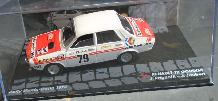 SOLIDO 1/43 SCALE -RENAULT R12 GORDINI RALLY CAR, BOXED