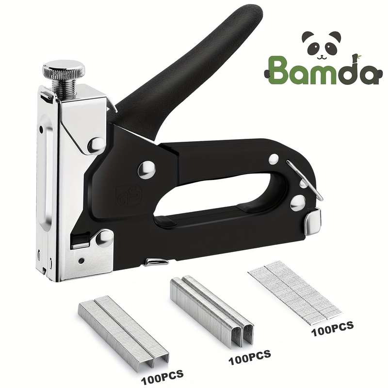 Convenient 3-In-1 Heavy Duty Manual Stapler Kit