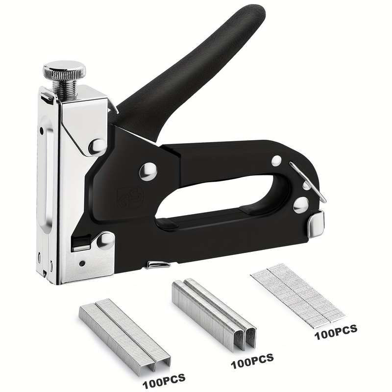 Convenient 3-In-1 Heavy Duty Manual Stapler Kit