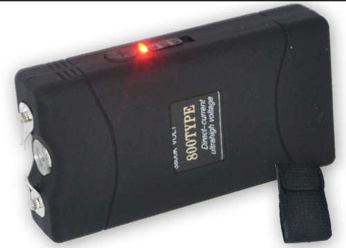 Portable Rechargeable Stun Gun With Led Flashlight
