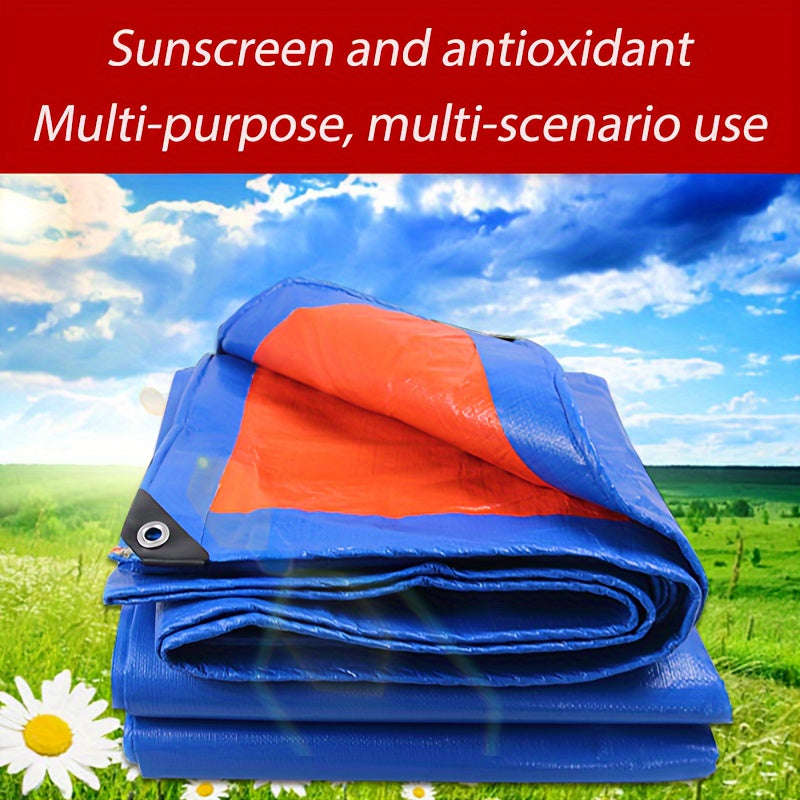 Heavy Duty Pe Tarpaulin, Reinforced Tarpaulin With Uv Protection, Multi-Purpose Emergency Tarpaulin