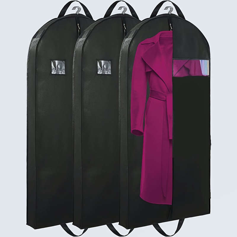 1 x Black Non-Woven Garment Bag